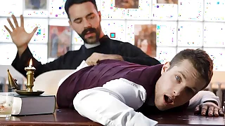 Catholic Boy Benjamin Blue Walks Into Father Teddy Torres’ Office After Being Summoned - Fatherfucks